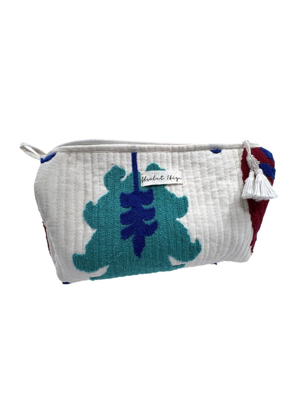 Absolut Ibiza Hand-Embroidered Travel Pouch
